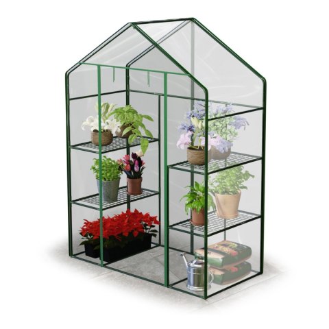 Szklarnia dwa regały 140 x 71 x 195 cm Plonos 4922 Szklarnia dwa regały 140 x 71 x 195 cm Plonos 4922