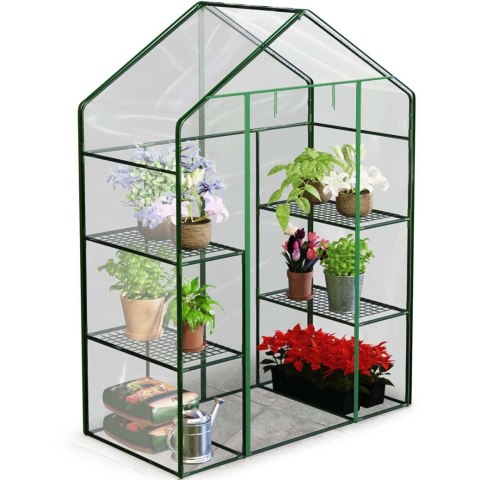 Szklarnia dwa regały 140 x 71 x 195 cm Plonos 4922 Szklarnia dwa regały 140 x 71 x 195 cm Plonos 4922