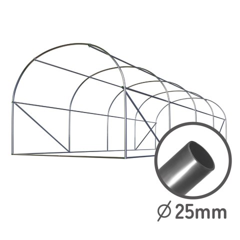 Tunel ogrodowy 2,5 x 4 m (10m2) Plonos Tunel ogrodowy 2,5 x 4 m (10m2) Plonos