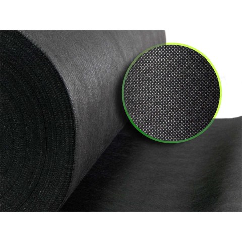 Agrotkanina ogrodowa 1,6 m x 50 m 90 g/m2 + 50 szpilek Plonos - czarna Agrotkanina ogrodowa 1,6 m x 50 m 90 g/m2 + 50 szpilek Plonos - czarna