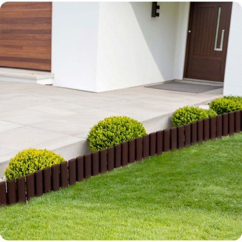 Obrzeże ogrodowe Plonos 220 cm PL-961 brązowe Obrzeże ogrodowe Plonos 220 cm PL-961 brązowe