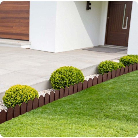 Obrzeże ogrodowe Plonos 240 cm PL-960 brązowe Obrzeże ogrodowe Plonos 240 cm PL-960 brązowe