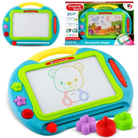 Znikopis tablica do rysowania Ricokids - niebieska Znikopis tablica do rysowania Ricokids - niebieska