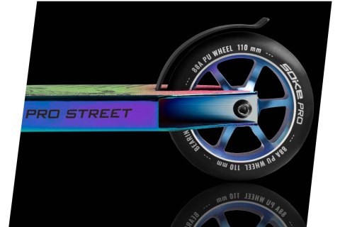 Hulajnoga wyczynowa SOKE PRO street neochrome Hulajnoga wyczynowa SOKE PRO street neochrome