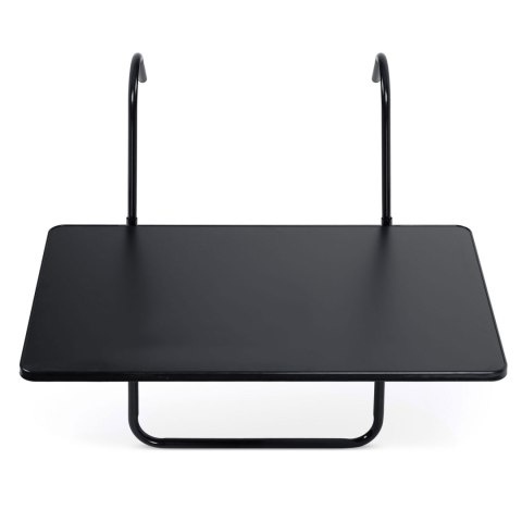 Wytrzymały stolik balkonowy 60x43cm składany Sofotel SO-982 czarny Wytrzymały stolik balkonowy 60x43cm składany Sofotel SO-982 czarny