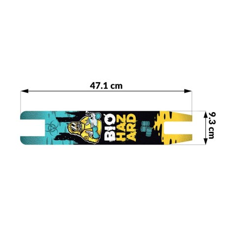 Grip tape papier ścierny do hulajnogi GO - Bio Hazard Grip tape papier ścierny do hulajnogi GO - Bio Hazard