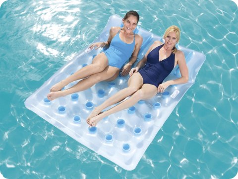 Duży materac plażowy dla 2 os. 193 x 142 cm Bestway 43055 Duży materac plażowy dla 2 os. 193 x 142 cm Bestway 43055