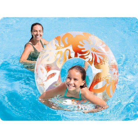 Kółko do pływania średnica 91 cm 3 kolory INTEX 59251 pomarańczowy Kółko do pływania średnica 91 cm 3 kolory INTEX 59251 pomarańczowy