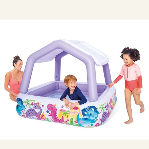Basen dmuchany z daszkiem Akwarium 157 x 157 x 122 cm INTEX 57470 Basen dmuchany z daszkiem Akwarium 157 x 157 x 122 cm INTEX 57470