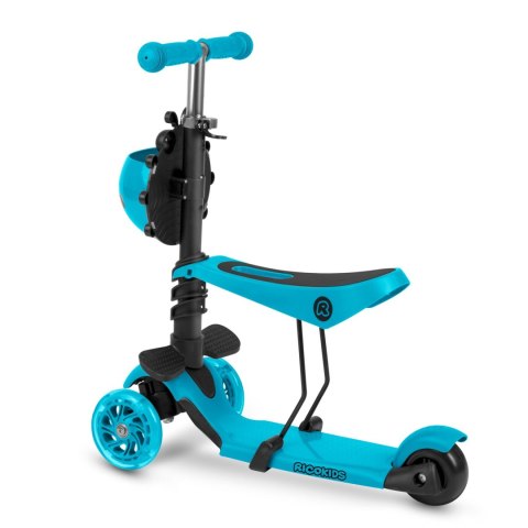 Hulajnoga trójkołowa Ricokids Buggy - turkusowa Hulajnoga trójkołowa Ricokids Buggy - turkusowa