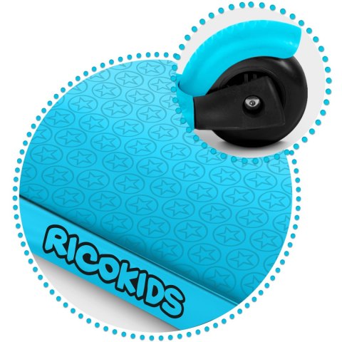 Hulajnoga trójkołowa Ricokids Buggy - turkusowa Hulajnoga trójkołowa Ricokids Buggy - turkusowa