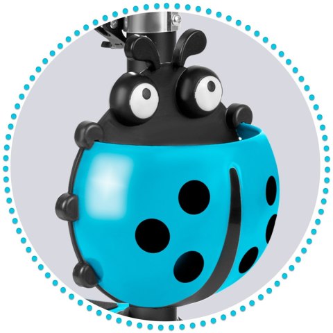Hulajnoga trójkołowa Ricokids Buggy - turkusowa Hulajnoga trójkołowa Ricokids Buggy - turkusowa