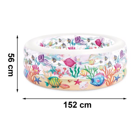 Basen dmuchany brodzik akwarium 152x56 cm INTEX 58480 Basen dmuchany brodzik akwarium 152x56 cm INTEX 58480
