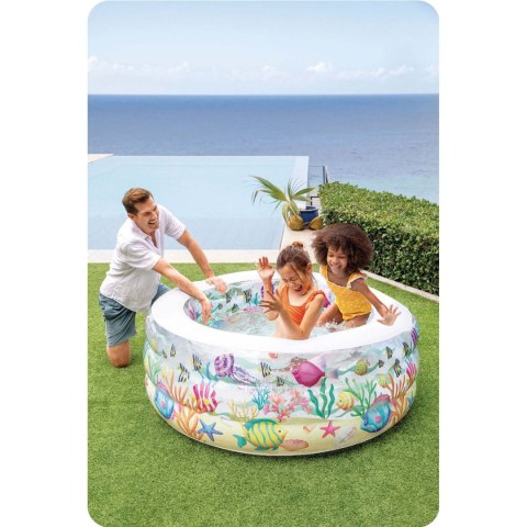 Basen dmuchany brodzik akwarium 152x56 cm INTEX 58480 Basen dmuchany brodzik akwarium 152x56 cm INTEX 58480