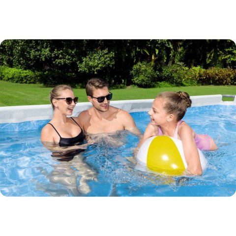 Basen ogrodowy stelażowy 412x201x122 cm 17w1 Bestway 56457N Basen ogrodowy stelażowy 412x201x122 cm 17w1 Bestway 56457N