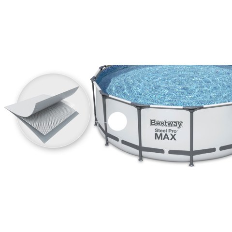 Basen stelażowy ogrodowy 457 x 107 cm 18w1 Bestway 56488 Basen stelażowy ogrodowy 457 x 107 cm 18w1 Bestway 56488