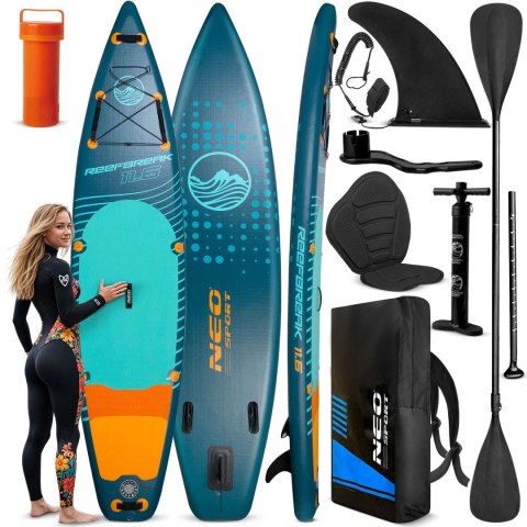 Deska SUP Reefbreak 350 x 81 x 15 cm Neo-Sport 170301 Deska SUP Reefbreak 350 x 81 x 15 cm Neo-Sport 170301