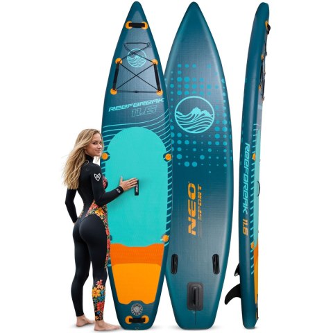 Deska SUP Reefbreak 350 x 81 x 15 cm Neo-Sport 170301 Deska SUP Reefbreak 350 x 81 x 15 cm Neo-Sport 170301