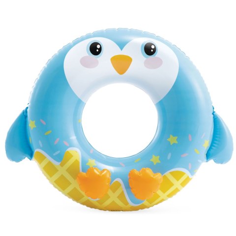 Koło do pływania Pingwin 81 cm INTEX 59266 Koło do pływania Pingwin 81 cm INTEX 59266