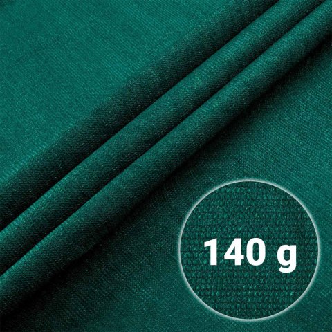 Siatka cieniująca 1,2x25m 140g/m2 + 50 zacisków zielona Siatka cieniująca 1,2x25m 140g/m2 + 50 zacisków zielona