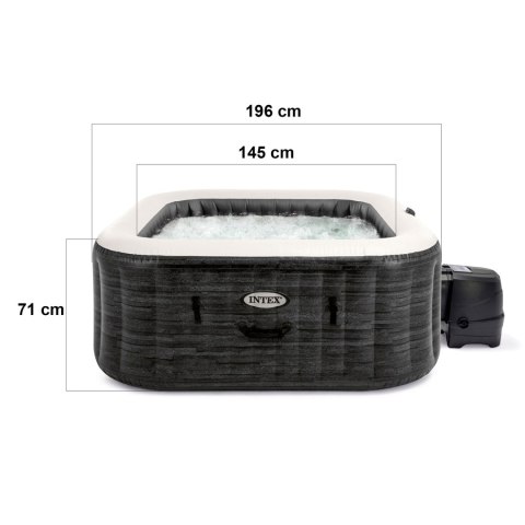 Dmuchane SPA z hydromasażem 6 osobowe INTEX 28452 Hydromasaż 28452NP LED APLIKACJA Dmuchane SPA z hydromasażem 6 osobowe INTEX 28452 Hydromasaż 28452NP LED APLIKACJA