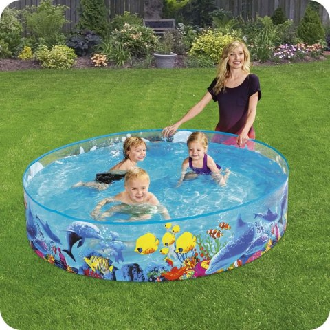 Basen ogrodowy rybki 183 x 38 cm Bestway 55030 Basen ogrodowy rybki 183 x 38 cm Bestway 55030