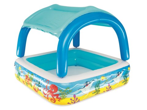Basenik dla dzieci z daszkiem 140 x 140 x 114 cm Bestway 52192 Basenik dla dzieci z daszkiem 140 x 140 x 114 cm Bestway 52192
