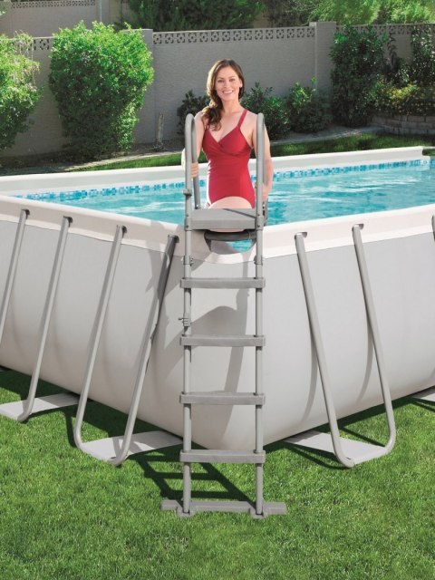 Drabinka bezpieczna do basenów 132 cm Bestway 58332 Drabinka bezpieczna do basenów 132 cm Bestway 58332