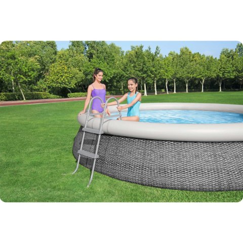 Drabinka metalowa do basenów 84 cm Bestway 58430 Drabinka metalowa do basenów 84 cm Bestway 58430