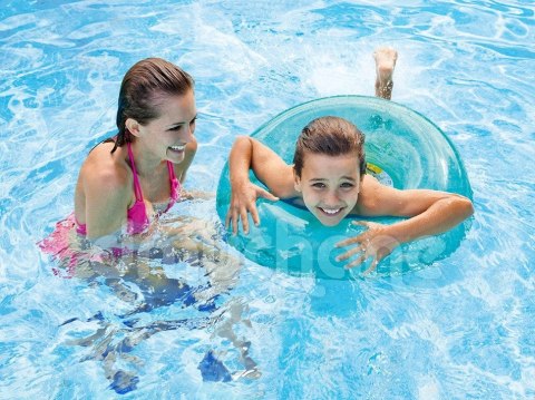 Koło do pływania dla dzieci o średnicy 76 cm INTEX 59260 różowy Koło do pływania dla dzieci o średnicy 76 cm INTEX 59260 różowy