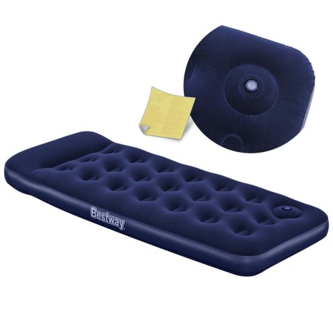 Materac dmuchany 185x76x22 cm z wbudowaną pompką nożną Bestway 67223 Materac dmuchany 185x76x22 cm z wbudowaną pompką nożną Bestway 67223