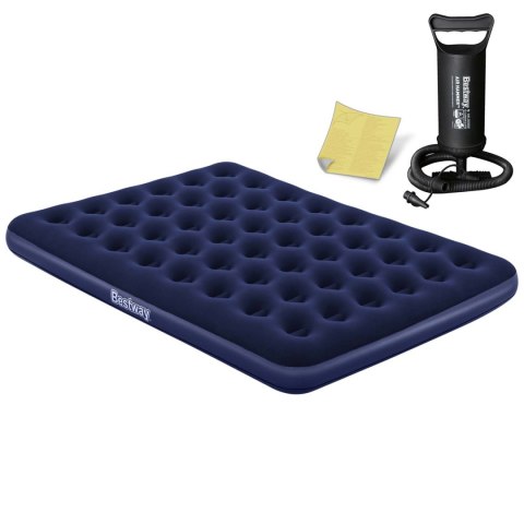 Materac dmuchany 203x152x22 cm z pompką tłokową Bestway 67003 Materac dmuchany 203x152x22 cm z pompką tłokową Bestway 67003