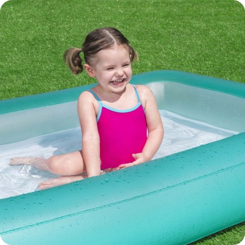 Basen dmuchany 165 x 104 x 25 cm 2 kolory Bestway 51115 różowy Basen dmuchany 165 x 104 x 25 cm 2 kolory Bestway 51115 różowy