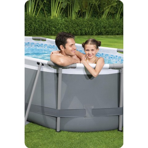 Basen ogrodowy stelażowy 305 x 200 x 84 cm 10w1 Bestway 5614A Basen ogrodowy stelażowy 305 x 200 x 84 cm 10w1 Bestway 5614A