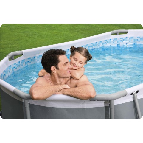 Basen ogrodowy stelażowy 305 x 200 x 84 cm 10w1 Bestway 5614A Basen ogrodowy stelażowy 305 x 200 x 84 cm 10w1 Bestway 5614A