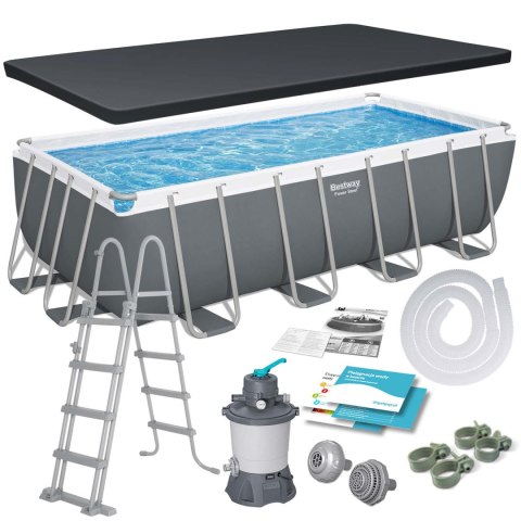 Basen stelażowy ogrodowy 488 x 244 x 122 cm 11w1 Bestway 56671N Basen stelażowy ogrodowy 488 x 244 x 122 cm 11w1 Bestway 56671N