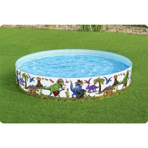 Basen ogrodowy Dinozaury 244x46cm Bestway 55001 Basen ogrodowy Dinozaury 244x46cm Bestway 55001