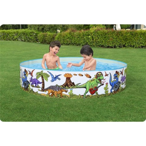 Basen ogrodowy dla dzieci Dinozaur 183 x 38 cm Bestway 55022 Basen ogrodowy dla dzieci Dinozaur 183 x 38 cm Bestway 55022