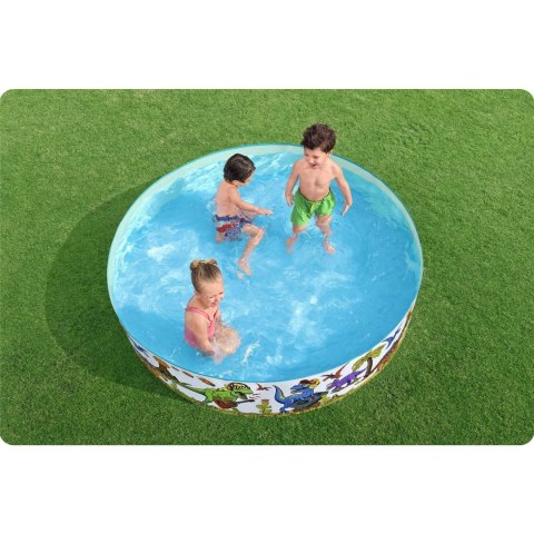 Basen ogrodowy dla dzieci Dinozaur 183 x 38 cm Bestway 55022 Basen ogrodowy dla dzieci Dinozaur 183 x 38 cm Bestway 55022