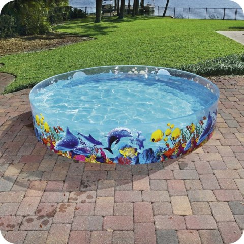 Basen ogrodowy rozporowy dla dzieci 244 x 46 cm Bestway 55031 Basen ogrodowy rozporowy dla dzieci 244 x 46 cm Bestway 55031