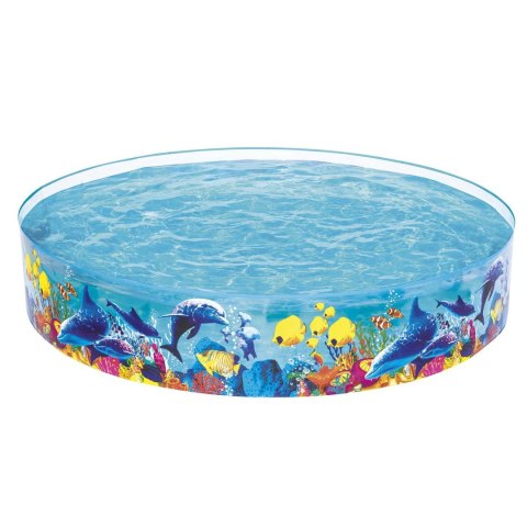 Basen ogrodowy rozporowy dla dzieci 244 x 46 cm Bestway 55031 Basen ogrodowy rozporowy dla dzieci 244 x 46 cm Bestway 55031