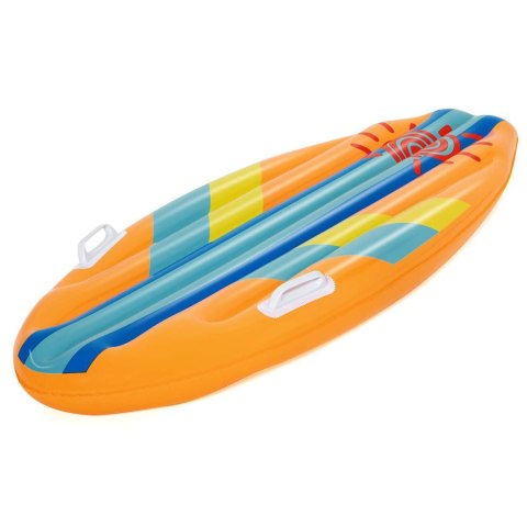 Dmuchana deska do pływania 114 x 46 cm Bestway 42046 pomarańczowy Dmuchana deska do pływania 114 x 46 cm Bestway 42046 pomarańczowy