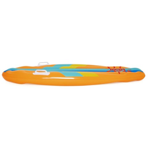 Dmuchana deska do pływania 114 x 46 cm Bestway 42046 pomarańczowy Dmuchana deska do pływania 114 x 46 cm Bestway 42046 pomarańczowy