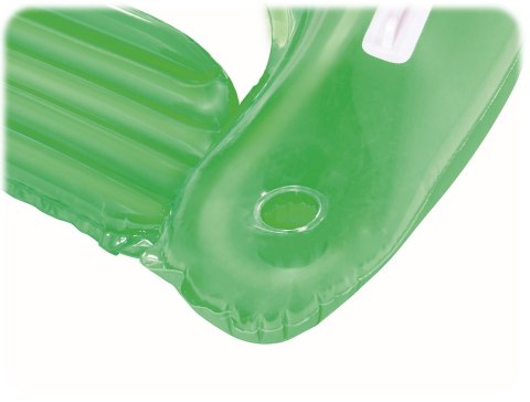 Fotel do pływania z rączkami i uchwytami na napoje 152 x 99 cm Bestway 43118 zielony Fotel do pływania z rączkami i uchwytami na napoje 152 x 99 cm Bestway 43118 zielony