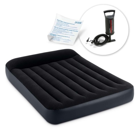 Materac dmuchany 191x137x25 cm z pompką tłokową INTEX 64142 Materac dmuchany 191x137x25 cm z pompką tłokową INTEX 64142