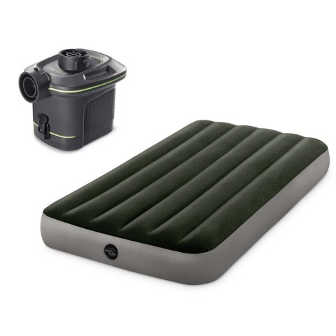 Materac dmuchany 191x99x25 cm z pompką elektryczną INTEX 64777 Materac dmuchany 191x99x25 cm z pompką elektryczną INTEX 64777