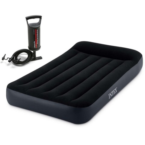 Materac dmuchany 191x99x25 cm z pompką tłokową INTEX 64141 Materac dmuchany 191x99x25 cm z pompką tłokową INTEX 64141