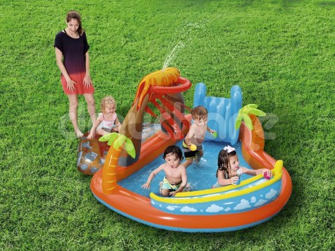 Plac zabaw dmuchany Lava Lagoon 265 x 265 x 104 cm Bestway 53069 Plac zabaw dmuchany Lava Lagoon 265 x 265 x 104 cm Bestway 53069