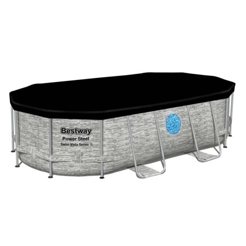Pokrywa do basenu stelażowego owalnego 427 x 250 x 100 cm Bestway 58425 Pokrywa do basenu stelażowego owalnego 427 x 250 x 100 cm Bestway 58425