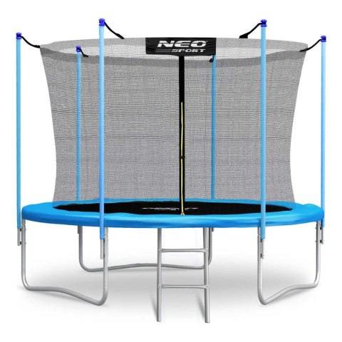 Trampolina ogrodowa 8ft/252cm siatka wewnętrzna i drabinką Trampolina ogrodowa 8ft/252cm siatka wewnętrzna i drabinką